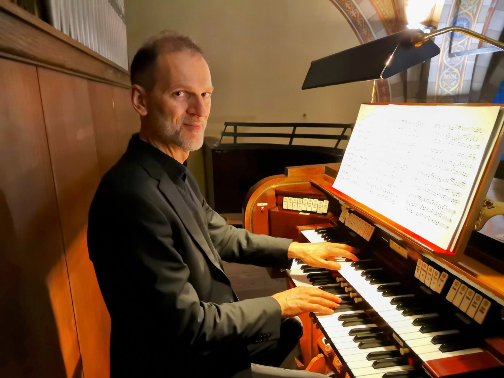 Stefano Rattini 2023 all'organo